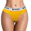 Трусики Lovetoy Ingen Bitch Vibrating Panties М жовтий - мініатюра 1