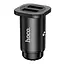 Адаптер автомобильный HOCO Wise road dual port car charger set NZ4 2USB, 4.8A - миниатюра 1