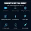 Беспроводные наушники F9 TWS bluetooth 5.1 black OPM с павербанком - миниатюра 6