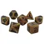 Набір кубиків Ancient 7 Dice Set - Gold , 7 шт. (g7danc01) - мініатюра 1