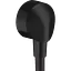 Шлангове під'єднання Hansgrohe FixFit E без зворотного клапана Matt Black 27454670, Чорний матовий - мініатюра 1