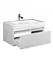 Тумба Мойдодир Prime 80-А з умивальником Amalfi 80 підвісна Білий - мініатюра 6