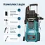 Мийка високого тиску Konner&Sohnen KS PW160V-BL (KS PW160V-BL) - мініатюра 7