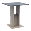 Стіловий стіл Doros Коуд Дуб сонома/Графіт 70х70х74 (41510132) - мініатюра 6