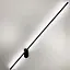 Современное линейное бра в черном корпусе 120 см Line F Арт. WB26/1200 BK - миниатюра 2