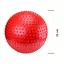 Мяч для фитнеса (фитбол) Cornix 55 см массажный Anti-Burst Red XR-0470 - миниатюра 8