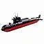 Конструктор Sluban M38-B0703 Підводний човен 1:450, 269 деталей, довжина моделі 35 см, різнокольоровий - мініатюра 1