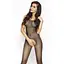 Бодістокінг Passion BS010 комбінезон дрібна сіточка S/M/L black - мініатюра 1
