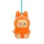 Іграшка мініатюрна Labubu Лабубу The Monsters помаранчева - мініатюра 1