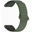 Ремешок DK CDK для Garmin Fenix 5X Plus 26mm Silicone Shaped Magnetic Band 2 шт. (019625) (green / black) - миниатюра 2