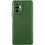 Чехол TPU Getman Liquid Silk Full Camera для Xiaomi Redmi Note 10 Pro / 10 Pro Max Зеленый / Dark green - миниатюра 1