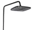 Душевая система универсальная Qtap Gemini Gunmetal Black PVD с изливом QTGEM111GMB45688 - миниатюра 4