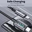 Кабель Usams US-SJ661 USB-C to USB-C 60W 5A 1.2m Tarnish черный [138985] - миниатюра 4