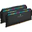 Модуль памяти Corsair DDR5 64GB (2x32) 6000MHz DOMINATOR PLATINUM RGB Black XMP 3.0 (CMT64GX5M2B6000C40) Б/у - миниатюра 1