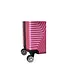 Валіза Маленька (S) Полікарбонат На 4-х подвійних колесах 50л POLO ПК014-S Рожевий - мініатюра 3