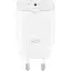 Мережевий зарядний пристрій XO L131 PD30W 1USB-C Fast Charging with Lightning cable Білий - мініатюра 1