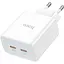 Сетевое зарядное устройство Hoco C108A Leader 35W White (784438) [125142] - миниатюра 1