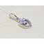 Серебряная подвеска Лазурит с фианитами. 39102р - миниатюра 2