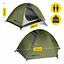 Намет туристичний Mountain Goat Prime Duo 2-місний Olive (P-5905973406567) - мініатюра 4