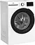 Стиральная машина Beko фронтальная 7 кг 1200 A+++ (-10%) 50 см дисплей инвертор ПАВ белый - миниатюра 2