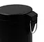 Мусорное ведро круглое Zerix Solo-TC0105 Black 5 л Черный (ZX5898)  - миниатюра 4