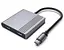 Адаптер Cablexpert A-CM-COMBO3-04, USB Type-C 3-в-1 - мініатюра 1