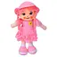 Детская игрушечная кукла Bambi YG0009(Pink) 33 см, мягкая набивная, петелька - миниатюра 1
