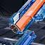 Водяний акумуляторний пістолет Water Gun 66-35 (500ml) with lithium battery Blue / Orange - мініатюра 4