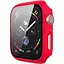 Чехол-накладка DK Пластик Soft-Touch Glass Full Cover для Apple Watch 38mm (red) - миниатюра 1