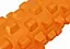 Массажный ролик EasyFit Grid Roller PRO 33 см Оранжевый (EF-2015-OR) - миниатюра 2