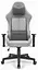 Компьютерное кресло Hell's Chair HC-1006 Grey-Black ткань - миниатюра 2