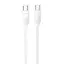 Дата кабель Hoco X114 Energy Type-C to Type-C 60W (1m) White - мініатюра 1