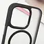 Чохол TPU+PC Blueo Skin Friendly Frosted with MagSafe для Apple iPhone 16 Pro 6.3 Чорний - мініатюра 4