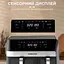 Аерофритюрниця безмасляна Sokany SK-10034 11л електрична з сенсорним керуванням, таймер 2800Вт - мініатюра 3