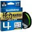 Шнур Shimano Kairiki 4 PE 150m (Mantis Green) 0.23mm 18.6kg - мініатюра 1