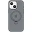Чохол Epik Silicone Case Full Protective with Ring для Apple iPhone 15, 6.1 Grey - мініатюра 1