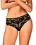 Сексуальные трусики Obsessive Editya XS/S черный - миниатюра 3