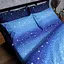 Комплект постільної білизни Moon&Star Бязь Gold Люкс Night Glow King Size 220x240 наволочки 4х70х70 - мініатюра 3