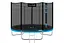 Батут із внутрішньою сіткою THUNDER OUTSIDE PRO 8FT 244 см Black/Blue - мініатюра 1