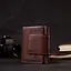 Шкіряний чоловічий гаманець Grande Pelle 8х10х1.5 см acs0026949 - мініатюра 7