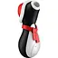 Вакуумный стимулятор Satisfyer Penguin Holiday Edition - миниатюра 1