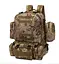 Тактический рюкзак 52л из ткани Oxford Хаки питон - миниатюра 5