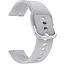 Ремінець DK CDK для Globex Smart Watch Me3 "L" 20mm Silicone Sport Band Classic (09651) (grey) - мініатюра 1