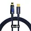 Кабель Baseus Explorer Series Auto Power-Off Fast Charging Data Cable Type-C to IP 20W 2m Blue - мініатюра 1