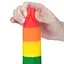 Фалоімітатор LoveToy Prider Dildo 7.5" 19.5 см райдужний - мініатюра 6