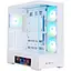 Корпус Zalman P40 DS, White, Mid Tower, без БЖ, для ATX / Micro ATX / Mini ITX, 1xType-C / 2xUSB 3.0, макс. CPU - 165 мм / VGA - 420 мм, 4x120 мм ARGB, бічна та передня панелі із загартованого скла, LCD екран (CPU / GPU / Time) - мініатюра 1