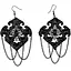 Серьги Королева Воронов - миниатюра 1