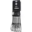 Набір відтяжек Black Diamond LiteWire Quickpack 12 cm Silver (1033-BD 3811310000ALL1) - мініатюра 1