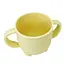 Силіконова чашка-поїлка з кришкою MGZ-0302(Yellow) 200 мл - мініатюра 2