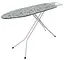 Дошка для прасування Casa Si Ben 110x30 Silver/White Plants (CS98090G323) - мініатюра 1
